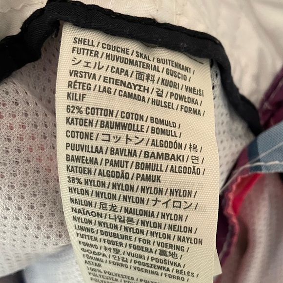 Abercrombie & Fitch Plaid Multicolor Board Swim Short Trunks Cargo Pockets - Picture 6 of 7